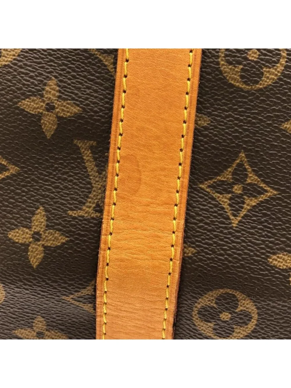 Louis Vuitton Monogram Keepall Bandouliere 55 Boston Bag